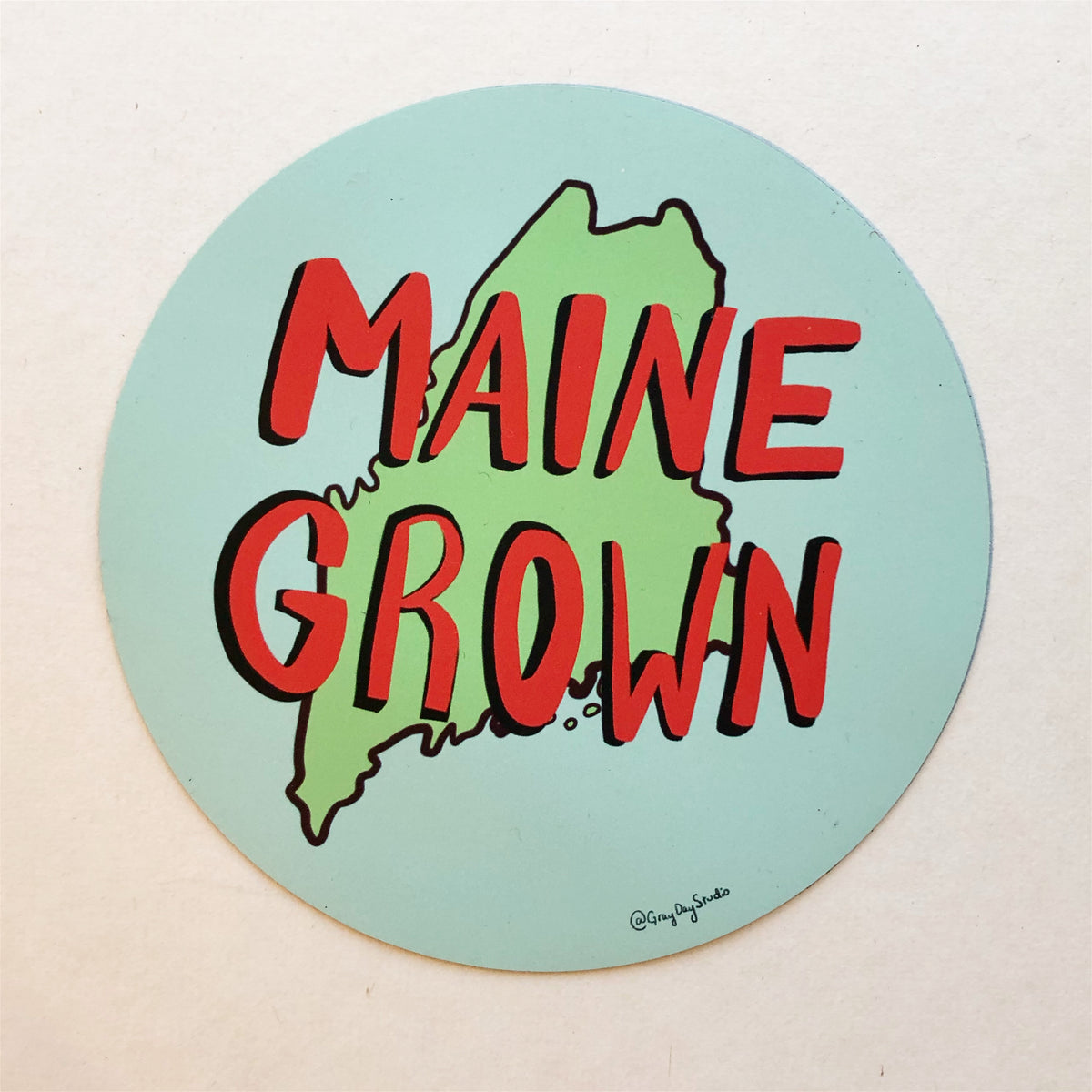 Maine Grown Magnet- Stickers &amp; Magnets