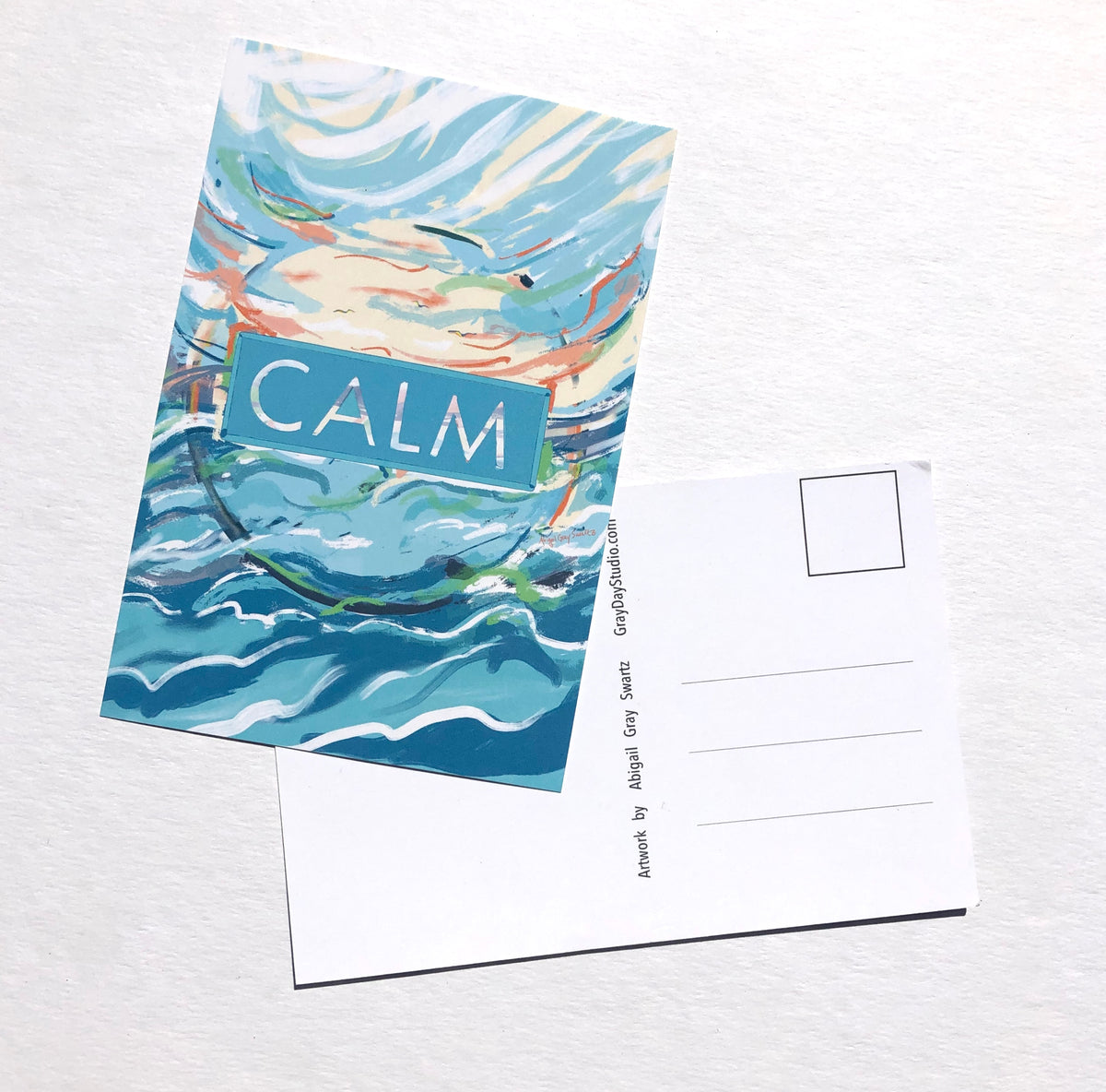 Calm postcard --Greeting Card