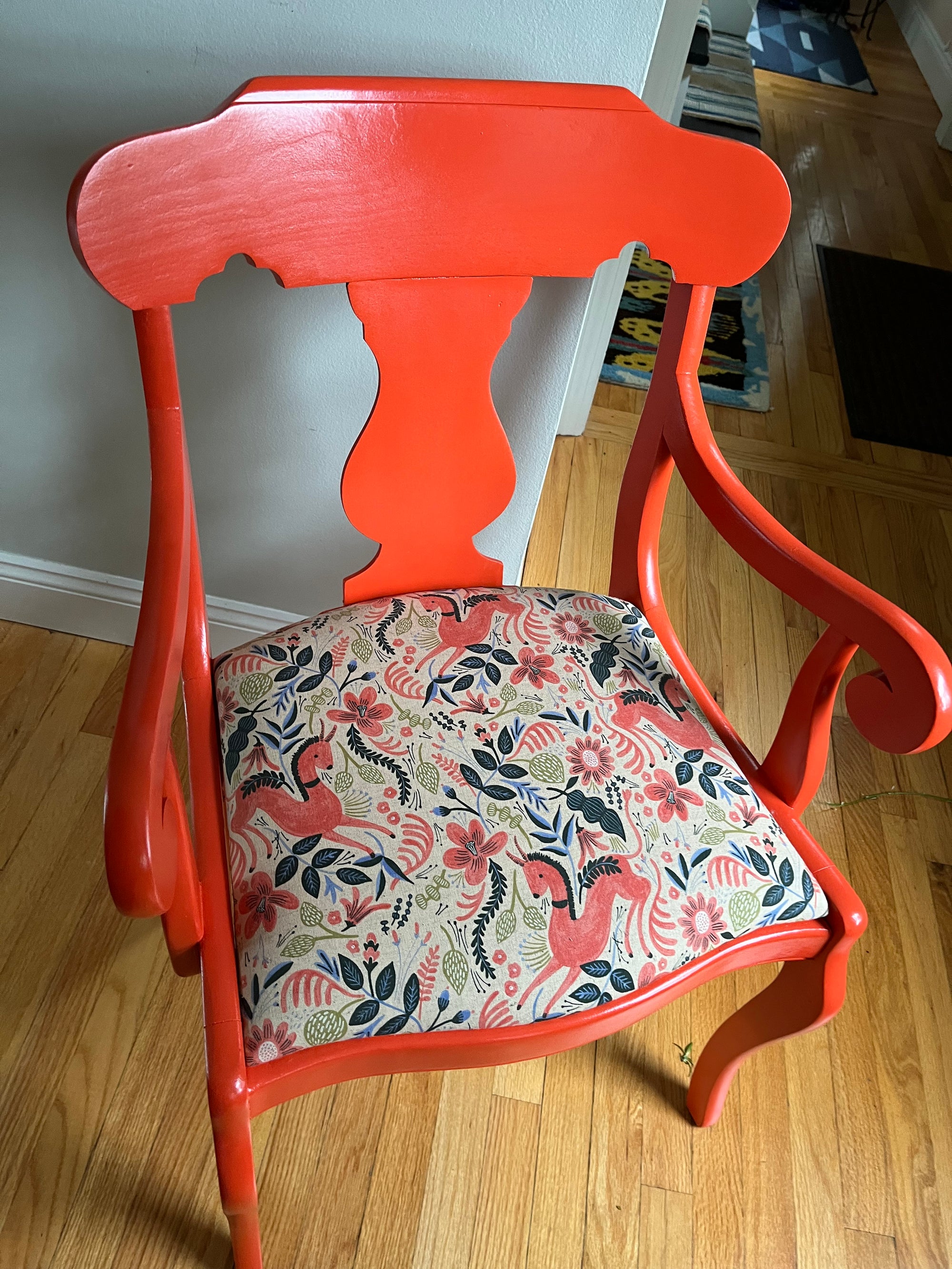 Dining Room Chair Makeover- Before and After