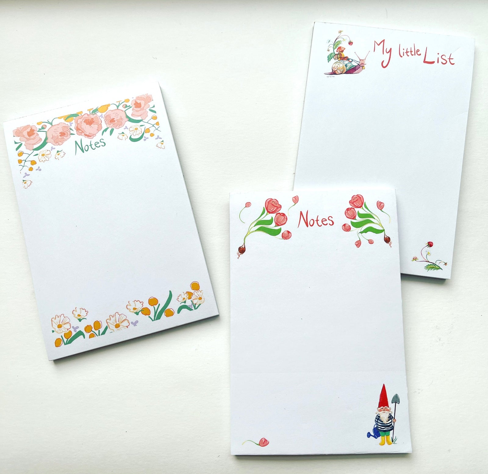 NEW Notepads for Spring