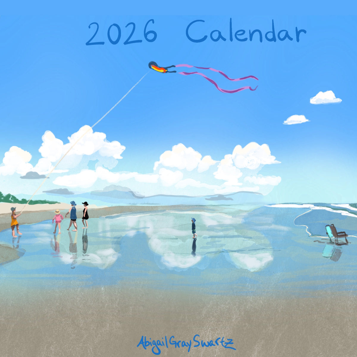 Little Glimpses, 2026 Wall calendar  || by Abigail Gray Swartz