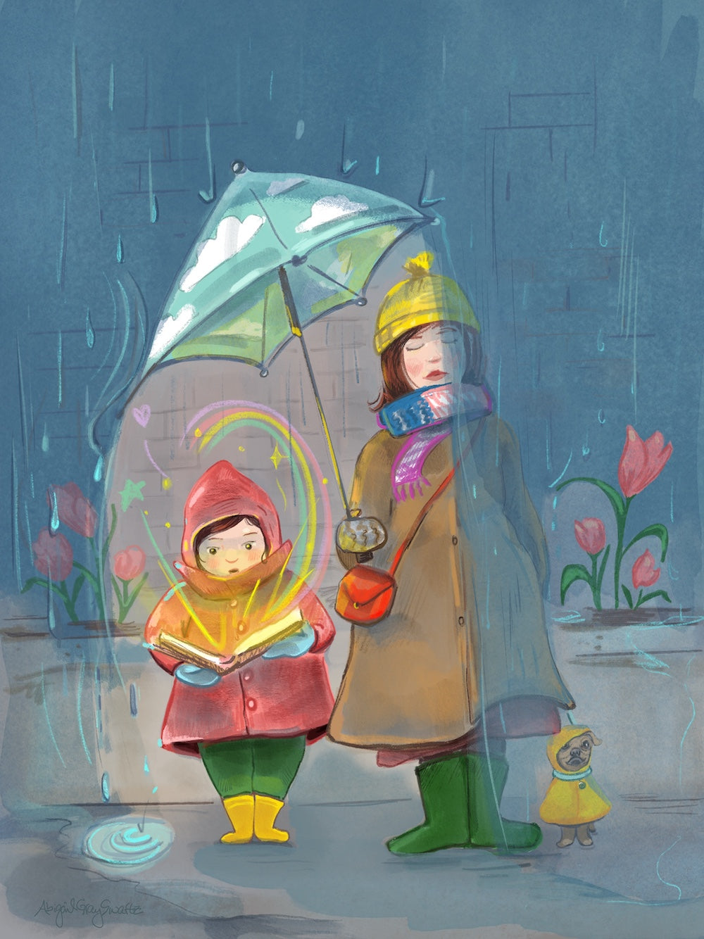 Picture Book Illustration, Portfolio || Abigail Gray Swartz - GrayDayStudio