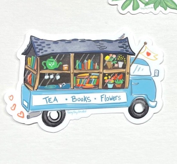 Bookmobile MAGNET- Stickers &amp; Magnets