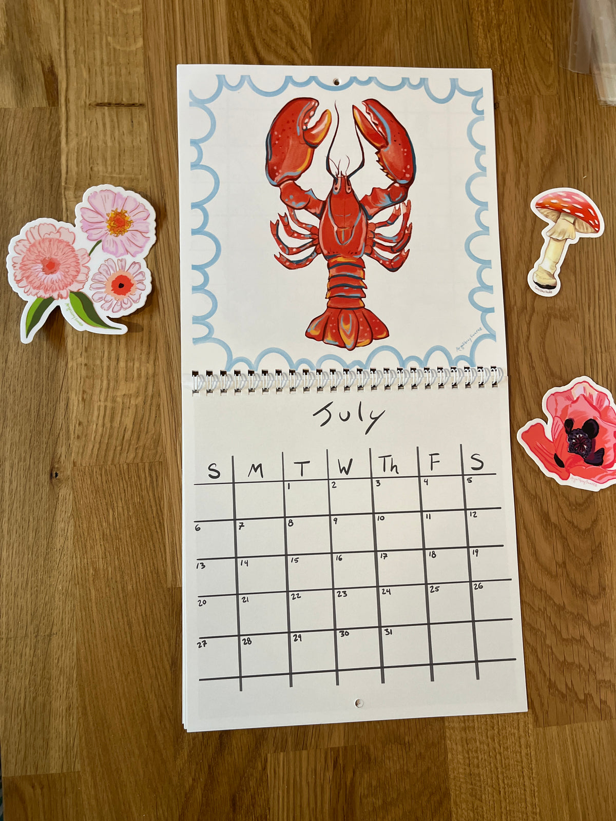 Through the Seasons, 2025 Wall calendar || by Abigail Gray Swartz - GrayDayStudio through-the-seasons-2025-wall-calendar-by-abigail-gray-swartz-graydaystudio
