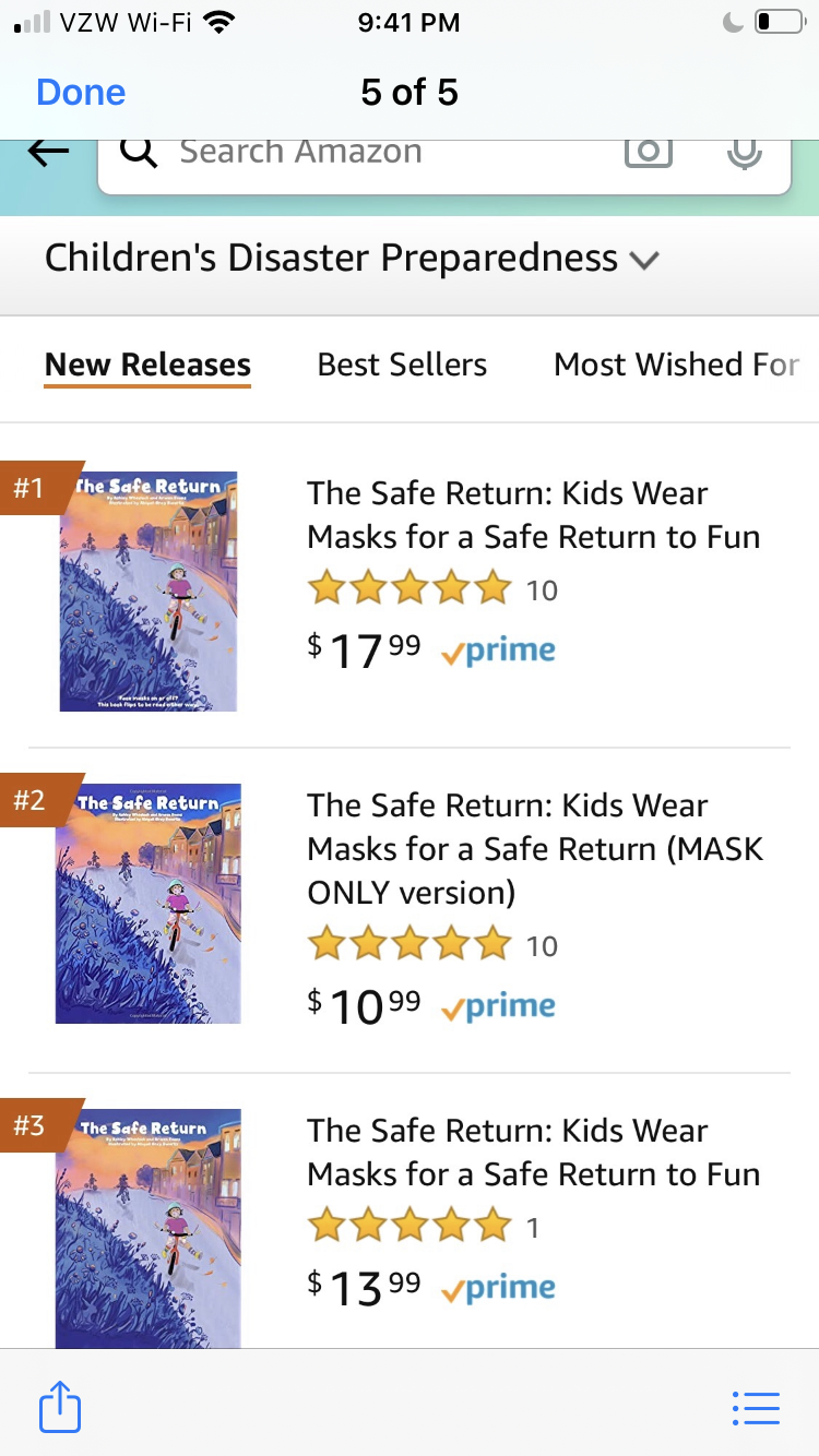 The Safe Return, picture book illustrated by Abigail Gray Swartz