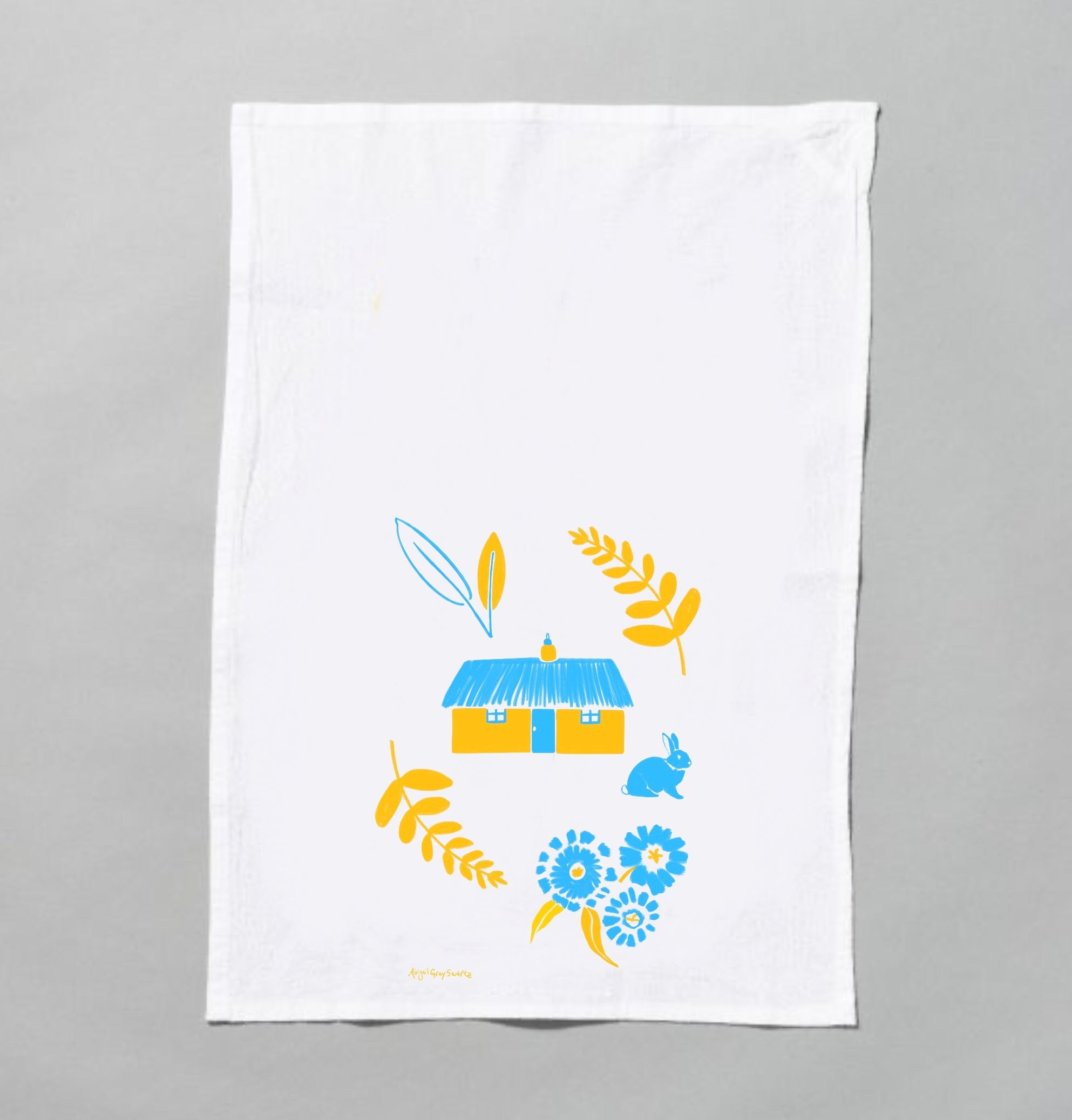 Screen Printed Tea Towels  Wholesale Tea Towel Printing — Mary's