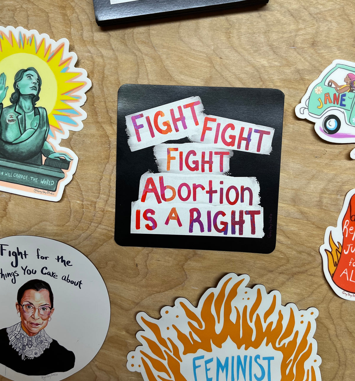 Abortion is a right Magnet, social justice magnet - MAGNET stickers &amp; magnets