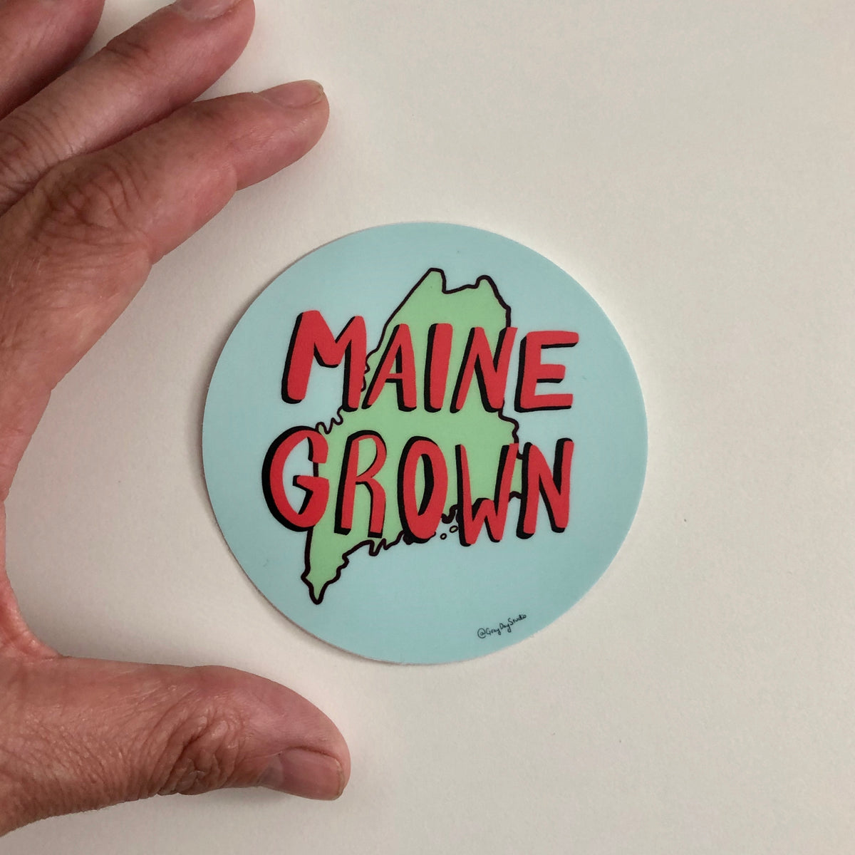 Maine Grown STICKER - Stickers &amp; Magnets