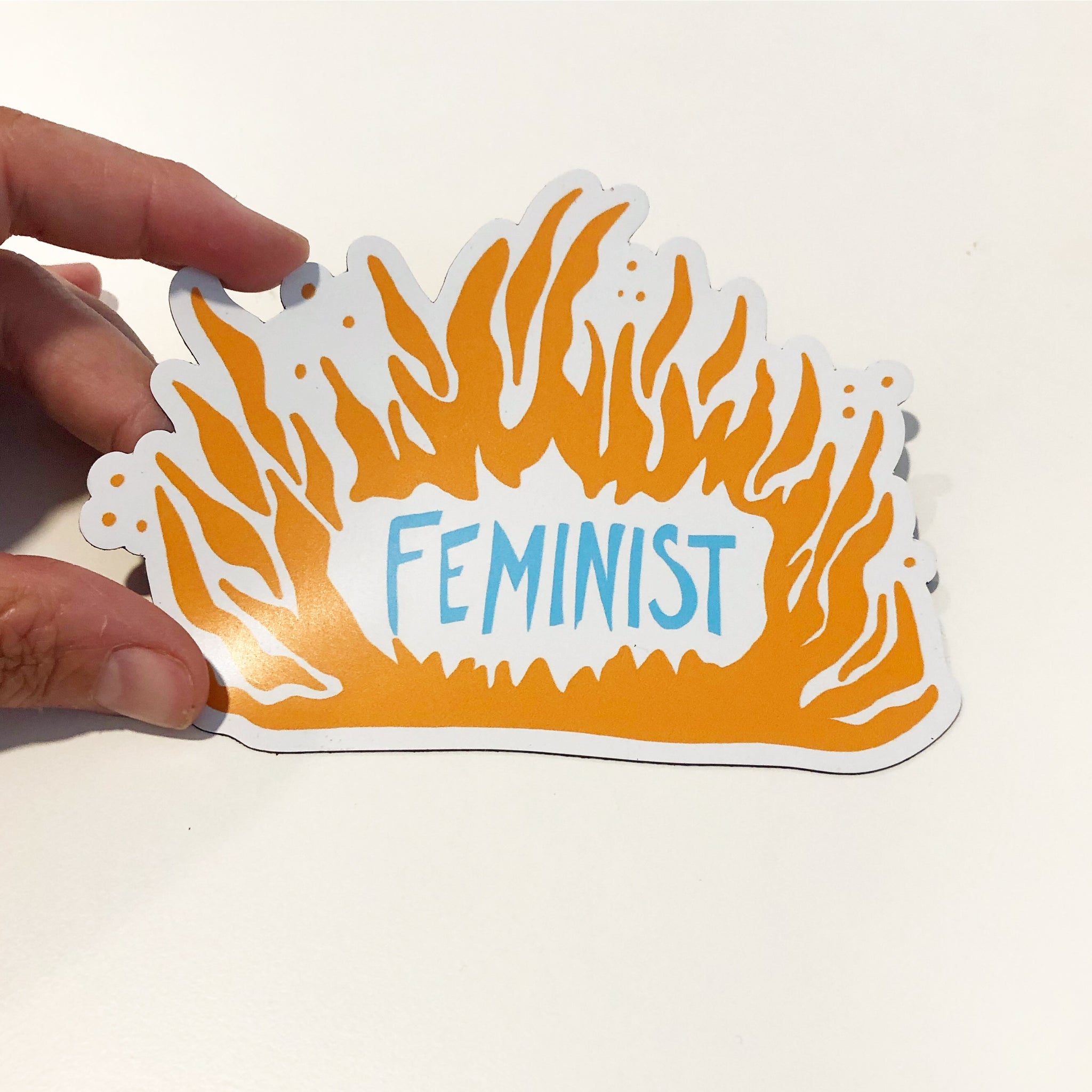 Feminist - MAGNET- stickers & magnets - GrayDayStudio