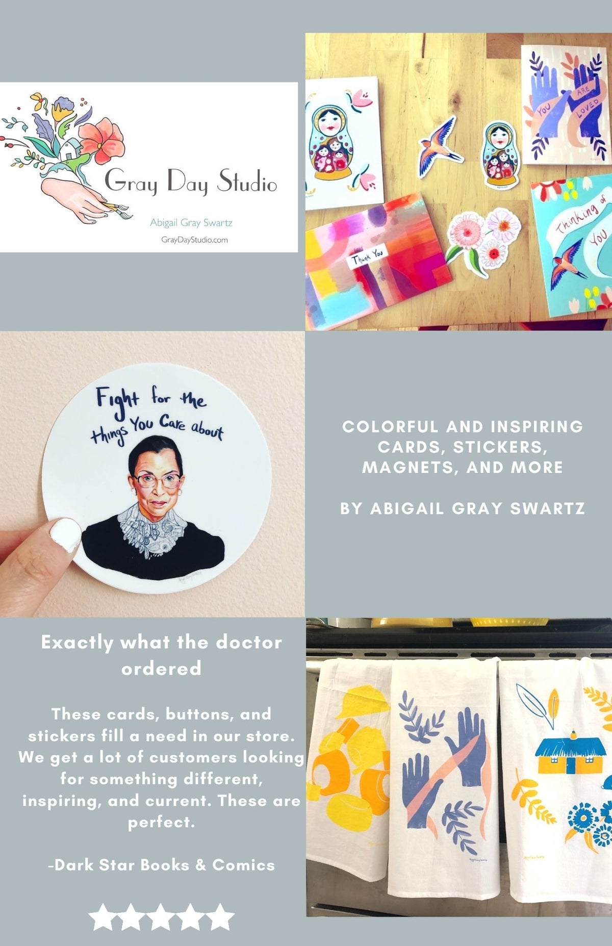 Jane Goodall STICKER, Difficult Woman quote and hand painted portrait, Stickers &amp; Magnets
