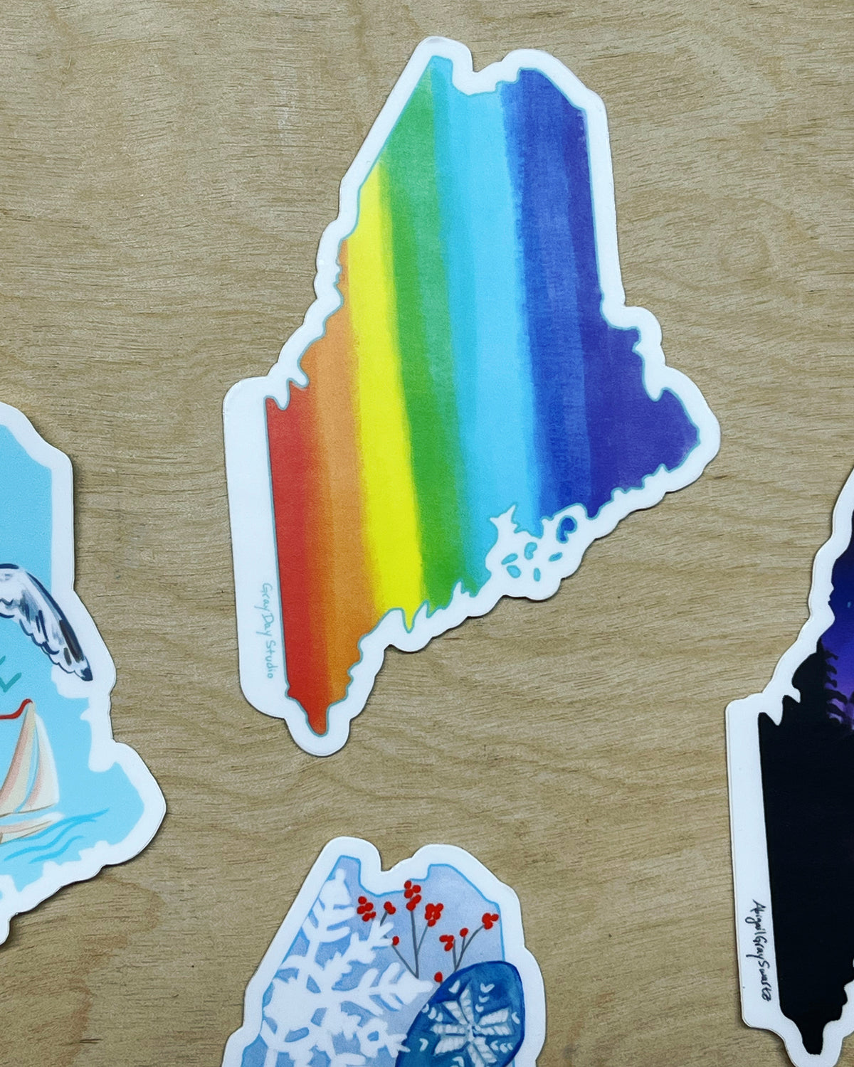 Maine Pride STICKER - Stickers &amp; Magnets