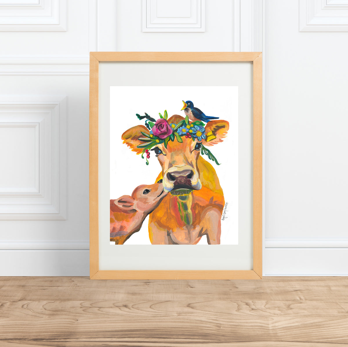 mamma-cow-art-painting-illustration-animal