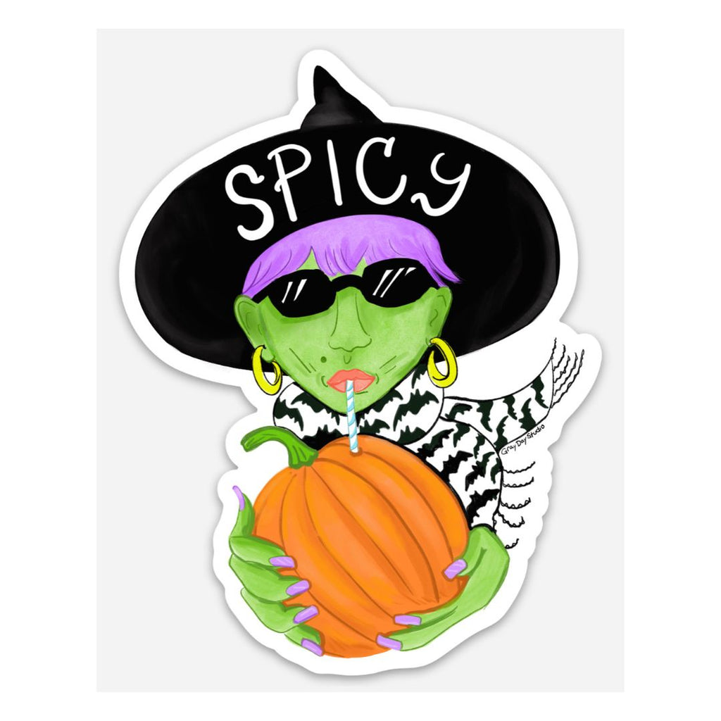 Pumpkin Spice Halloween Sticker by Swig Life for iOS & Android