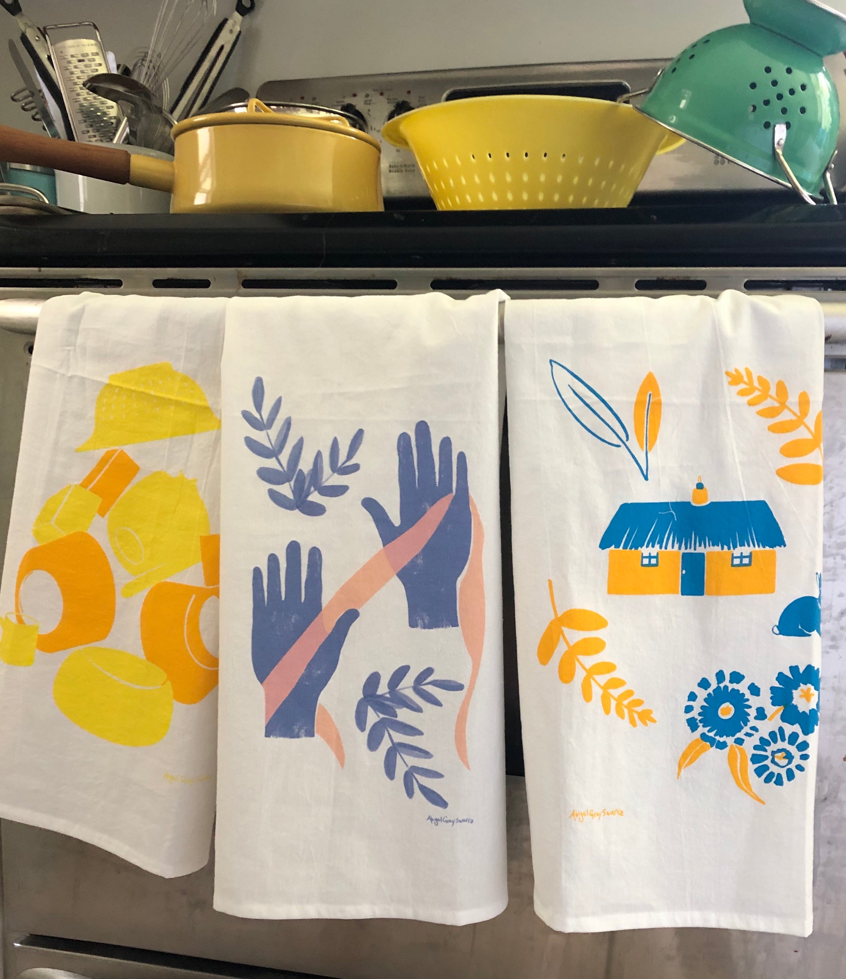 Kitchen Tea Towels With Funny Sayings for Tea Lovers -  Finland